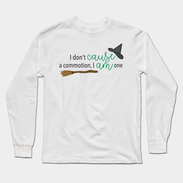 Commotion Long Sleeve T-Shirt by lyndsiemark